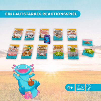 Spiel Mixalotl- Aufgestellt mit diversen Vertauschten Tieren