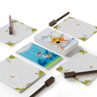 Ratespiel Foxy, wie viele Tiere siehst du