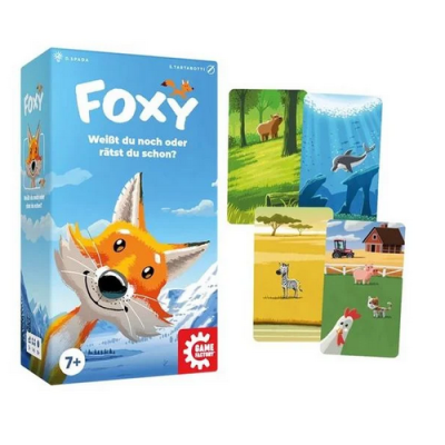 Ratespiel Foxy, wie viele Tiere siehst du