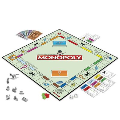 Monopoly - das Traditionsspiel ist bei Papeterie und Spielwaren Schmid in Landquart (Graubünden) erhältlich